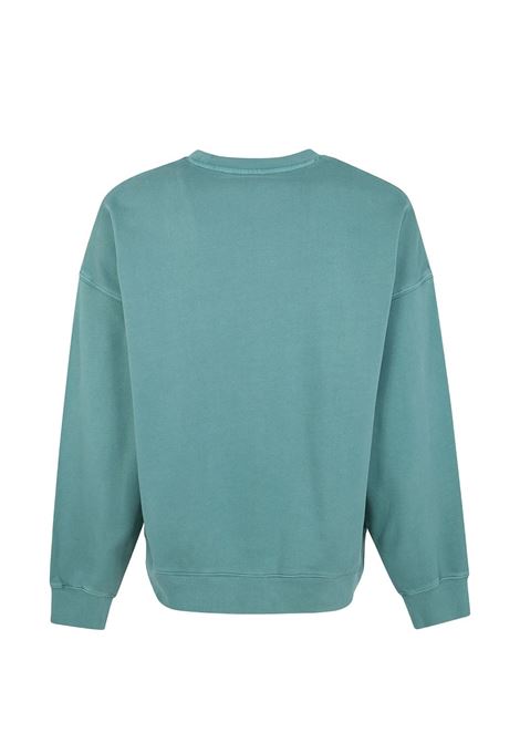 felpa benton uomo verde CARHARTT WIP | I0354363IC.GD